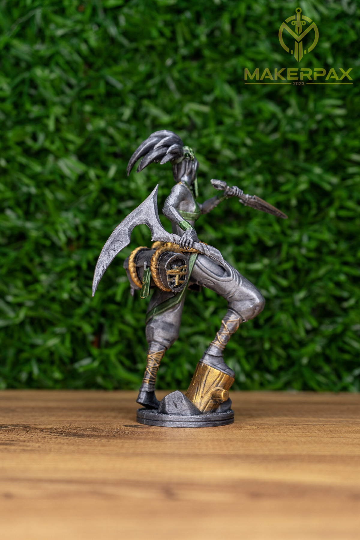 Makerpax - League of Legends Akali Figür - El Yapımı Koleksiyonluk Ürünler