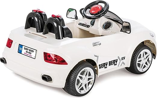 Pilsan Tery Bery Uzaktan Kumandalı Akülü Araba 12V - Beyaz
