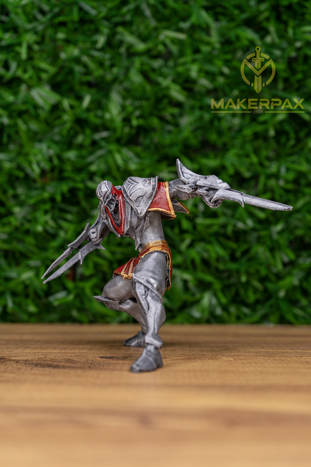 Makerpax - League of Legends ZED Figür - El Yapımı Koleksiyonluk Ürünler